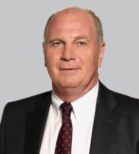 Uli Hoeneß auf der Purple Stage